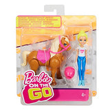 Barbie On the Go Caramel Pony and Doll