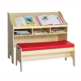 Guidecraft Classroom Furniture 42" W Desk with Bench
