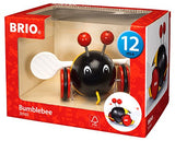 BRIO World - 30165 Pull Along Bumblebee | The Perfect Playmate for Your Toddler