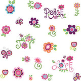 RoomMates Love, Joy, Peace Peel and Stick Wall Decals,Multicolor,10 inch  x 18 inch