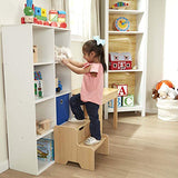 Melissa & Doug Wooden Step Stool - Natural