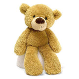 GUND Fuzzy Teddy Bear Stuffed Animal Plush, Beige, 13.5"