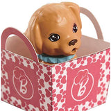 Barbie Sisters Chelsea Doll and Puppy Food Stand, Blonde