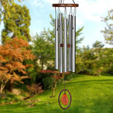 Woodstock Chimes WAGBRL The Original Guaranteed Musically Tuned Large Agate Wind Chime, Brown