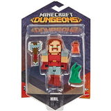 Minecraft Dungeons |Hal |3.25-in Collectible Battle Figure and Accessories GNC28