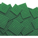 BRICTEK BUILDING BLOCKS 19016 Baseplate 17 Assorted Green