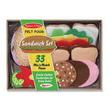 Melissa & Doug Felt Food Sandwich Set
