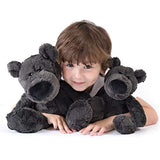 GUND Henry Teddy Bear Stuffed Animal Plush, Dark Gray, 12"