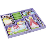 Melissa & Doug Lila & Lucky: Magnetic Dress-Up Set & 1 Scratch Art Mini-Pad Bundle (09281)