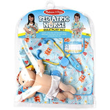 Melissa & Doug Pediatric Nurse Costume & 1 Scratch Art Mini-Pad Bundle (08519)
