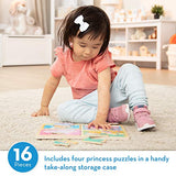 Melissa & Doug Natural Play Wooden Puzzle: Little Princesses