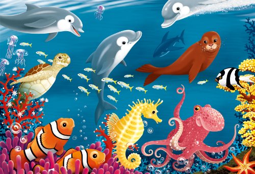 Ravensburger Ocean Life - 24 Piece Floor Puzzle