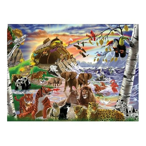 Melissa and Doug 0500 pc After the Flood Cardboard Jigsaw