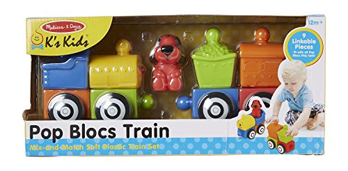 Melissa & Doug Pop Blocs Train