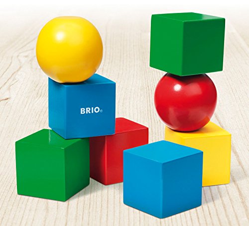 BRIO World - 30123 Magnetic Blocks | Fun Toddler Toy for Kids Ages 1 and Up