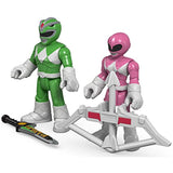 Fisher-Price Imaginext Power Rangers Green Ranger & Pink Ranger