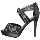 Touch Ups Women's Blair Synthetic Platform Sandal,Black,10.5 M US