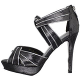 Touch Ups Women's Blair Synthetic Platform Sandal,Black,6 M US