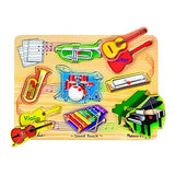 Melissa and Doug Musical Instruments Sound Puzzle