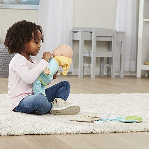 Melissa & Doug Mix and Match Playtime Doll Clothes