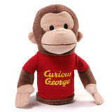 GUND Curious George Plush Monkey Hand Puppet Stuffed Animal Plush, 10"