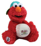 GUND Sesame Street Baseball Player Elmo Animated Stuffed Toy Plush