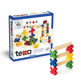 Guidecraft Texo Architecture Stem Educational Building Toy 65 - Piece Construction Set