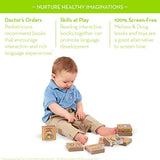 Melissa & Doug Children's Book - Natural Play Book Tower: Little Learning Books