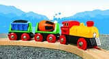 BRIO World - 33319 Battery Operated Action Train | 3 Piece Toy Train for Kids Ages 3 and Up