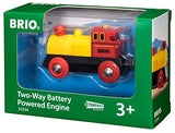 BRIO World - 33594 Two-Way Battery-Operated Engine | Train Toy for Kids Ages 3 and Up