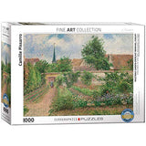 EuroGraphics Vegetable Garden Overcast Morning by Camille Pissarro (1000 Piece) Puzzle