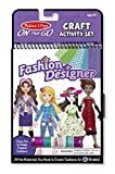 Melissa & Doug On-the-Go Craft Set - Fashion Designer