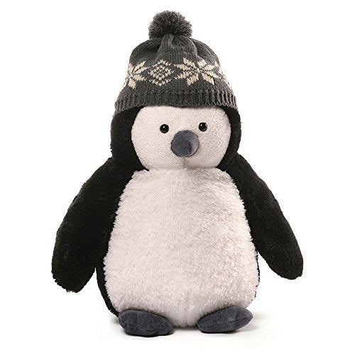 GUND Christmas Puffers Penguin Plush, 13"/Medium