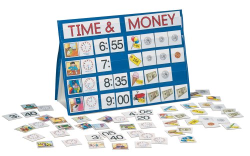 Lauri Tabletop Pocket Charts - Time and Money