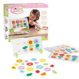 Guidecraft Flower Pot Sort and Match - Sorting & Stacking Toy for Children - Kids Early Learning and Development Toy