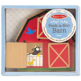 Peek-a-Boo Barn: First Play Series + FREE Melissa & Doug Scratch Art Mini-Pad Bundle [40358]