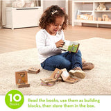 Melissa & Doug Children's Book - Natural Play Book Tower: Little Learning Books
