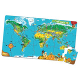 LeapFrog LeapReader Interactive World Map Puzzle (works with Tag)
