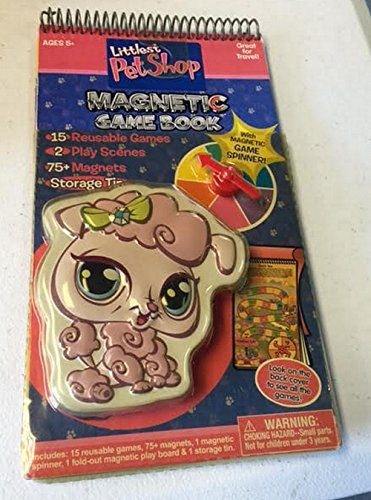 Littlest Pet Shop Magnetic Game Book