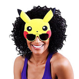 Sun-Staches Licensed Pokemon Pikachu Shades Costume Party Sunglasses UV400