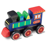 Melissa & Doug Paint & Decorate Your Own Wooden Vehicles Craft Kit 2 Pack – Monster Truck, Train