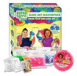 Making Slime Art Kit for Girls and Boys Toys - Slime Making Kit for Kids - DIY Slime for Children - Ultimate Fluffy Slime Kit for Boys - Educational Arts and Crafts Activity Set Ages 7-12