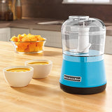 KitchenAid KFC3511CL 3.5-Cup Food Chopper - Crystal Blue