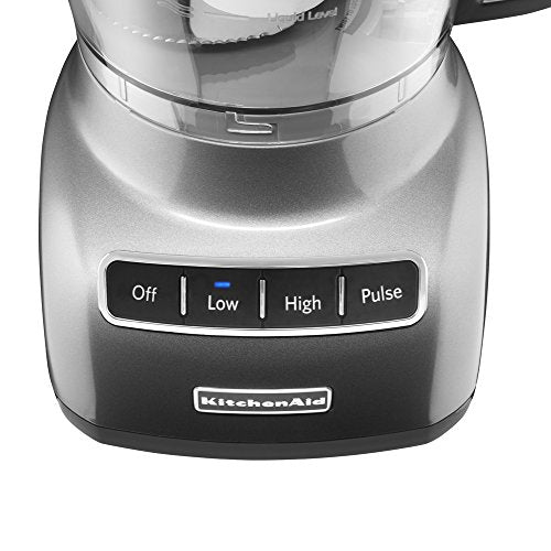 KitchenAid KFP0922CU 9-Cup Food Processor with Exact Slice System - Contour Silver