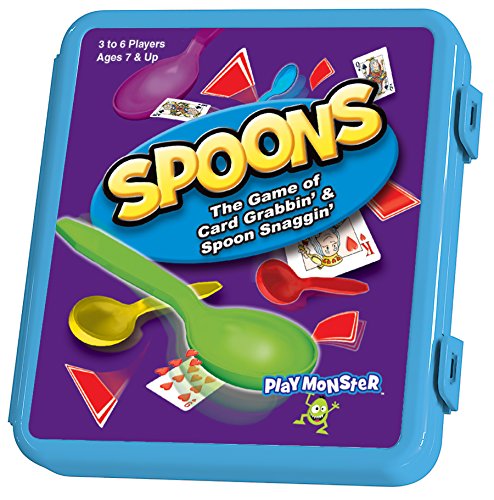 PlayMonster Spoons - The Game of Card Grabbin' & Spoon Snaggin'