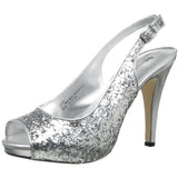 Coloriffics Women's Gala Pump,Silver,6.5 M