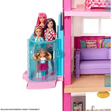 Barbie Dreamhouse Dollhouse w/ Wheelchair, Elevator, Pool, Slide & 70 Accy
