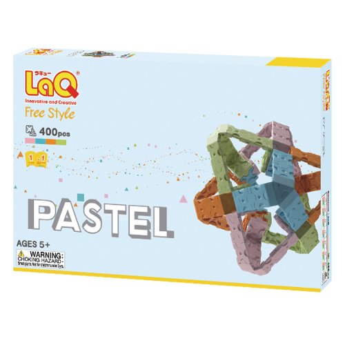LaQ Free Style Pastel Model Building Kit