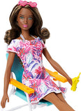 Barbie FPR55 Beach Chair Doll