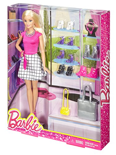 Barbie Doll with Shoes and Accessories